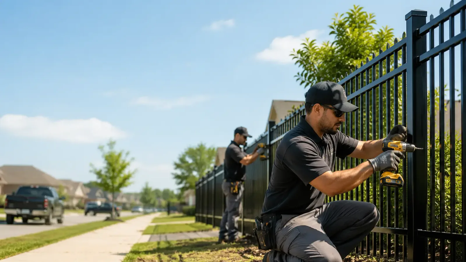 Metal Fence Installation in Center Junction, IA